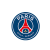 Paris Saint-Germain logo featuring the Eiffel Tower, symbolizing the clubs Parisian heritage.